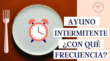 ¿Con qué frecuencia debo hacer ayuno?