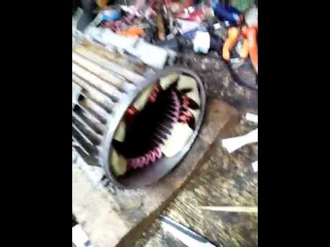 شرح طريقة لف وتسقيط اقطاب محرك سرعتين دالندر