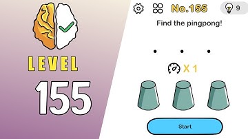 Brain out level 155 | Find the pingpong!