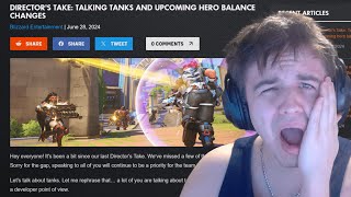 THEYRE BUFFING TANKS?!?! | Overwatch 2 Directors Take