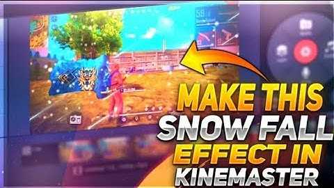 HOW TO ADD SNOW FALL EFFECT FOR YOUR MONTAGES || GAURAV FF ||