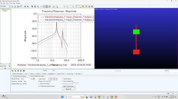 2 DOF System Vibration-  MSC Adams #vibration #analysis #engineering