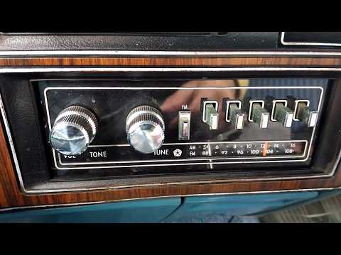 1978 PLYMOUTH VOLARE ORIGINAL CHRYSLER RADIO INSTALLATION