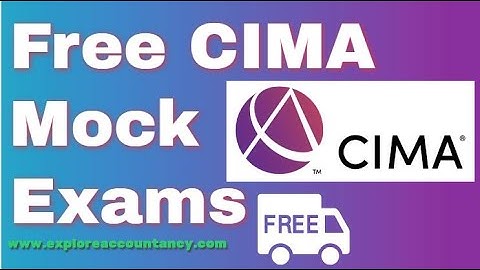 Free CIMA Mock exams -  Practice Free CIMA Mock exams online from PTA
