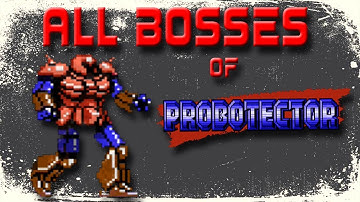 Probotector - NES: All Bosses (No Damage)