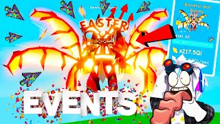 EASTER В СИМУЛЯТОРЕ КЛИКА ROBLOX Clicker Simulator, event дьявольский пасхальный заяц шок секретка.