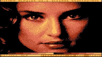 ATARI 8BIT XLP Show With XL PAINT VIEWER v1.1 From Stanley - Usg In 1994 PROBLEM s1 2 DISKS atr zip