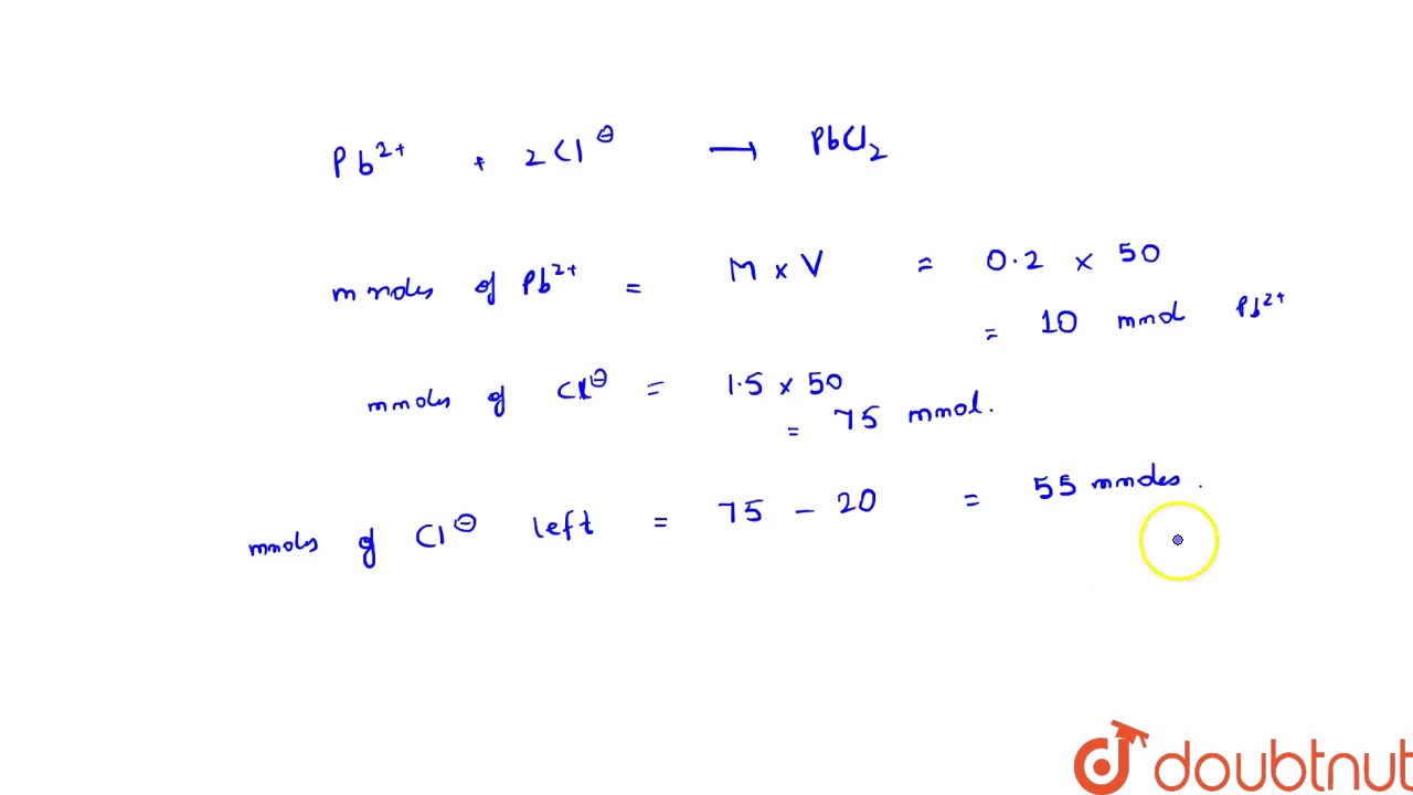 What mass of `pb^(2+)` ions is left in solution, when `50