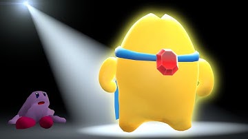 Kirby encounters THE STUPENDOUS STARMAN!!!