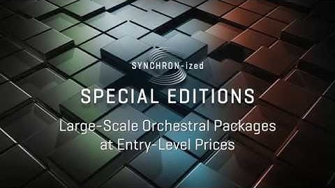 NEW: **Studio Series** VSL SYNCHRON-ized Special Editions Volume 5: Dimension Strings Walkthrough
