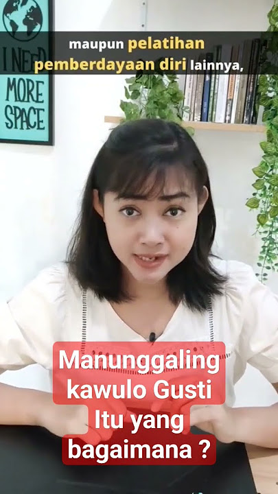 konsep manunggaling kawulo gusti @Spiritual_universe