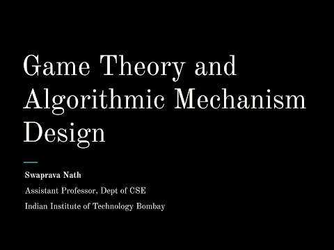 Module 31: Equilibrium in Bayesian Games - YouTube
