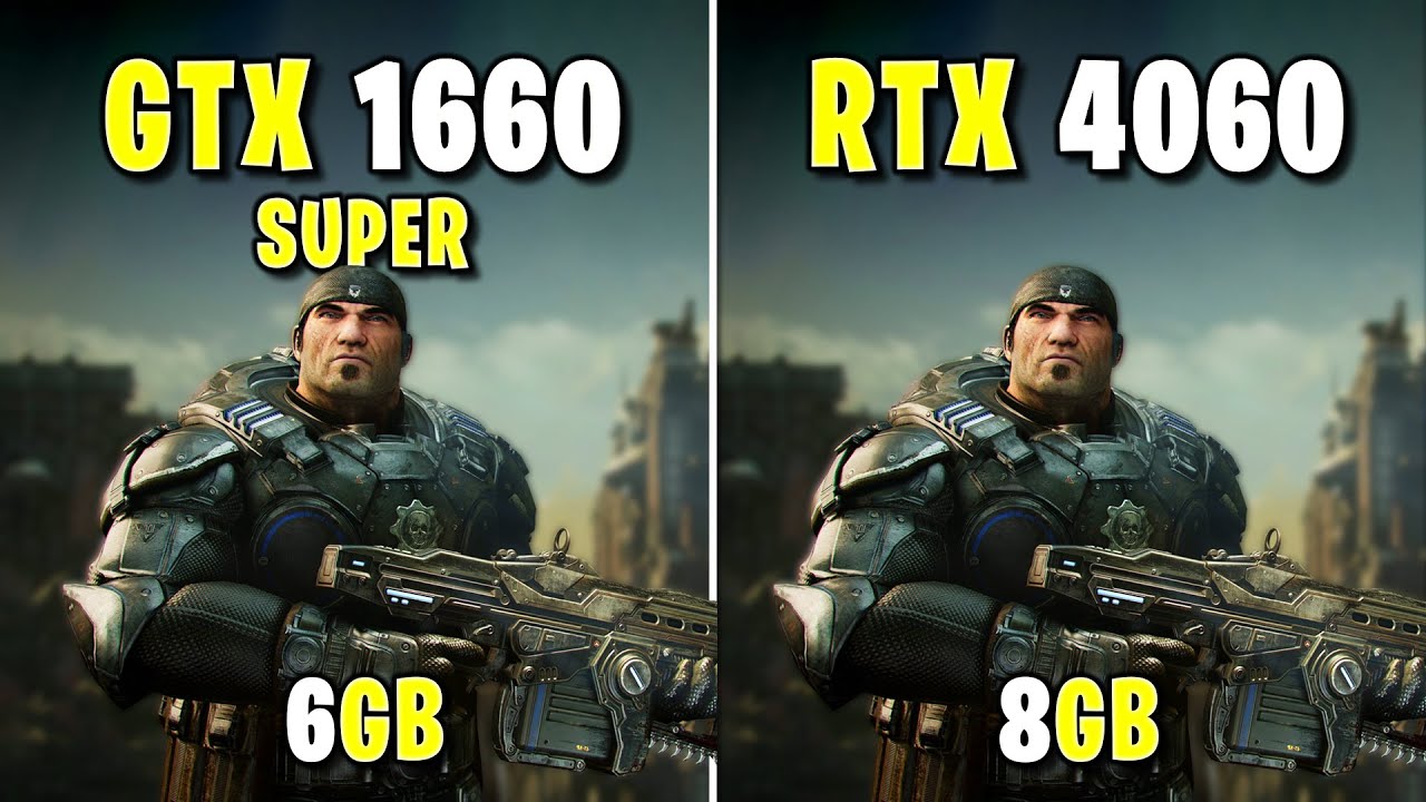 GTX 1660 Super vs RTX 4060 - 11 Games Test (XeSS/DLSS Frame