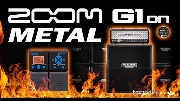 ZOOM G1on METAL MESA BOOGIE Simulation Free Settings