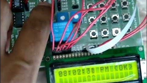 Interfacing DS1307 RTC Chip with AVR Microcontroller