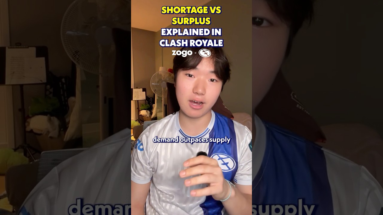 Is your elixir at equilibrium?! 🤔 #clashroyale #business #economics #viral #investment