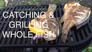 LSG LODGE Sportsman’s Grill - Whole Fish
Catching and Grilling Whole Fish on the LODGE Sportsmans Cast Iron Charcoal Grill
My son and I head to the lake to catch a couple fish for the grill.
I use Uncle Steve’s Gator Shake that was given to me by Calvin’s Corner 72 to marinade the fish.
Calvin’s channel link - https://youtu.be/ryGpU9H_gHQ
I’ll use my Lodge Cast Iron Sportsman’s Hibachi Grill to cook the fish whole.
Thanks for watching! LSG LODGE Sportsman’s Grill - Whole Fish