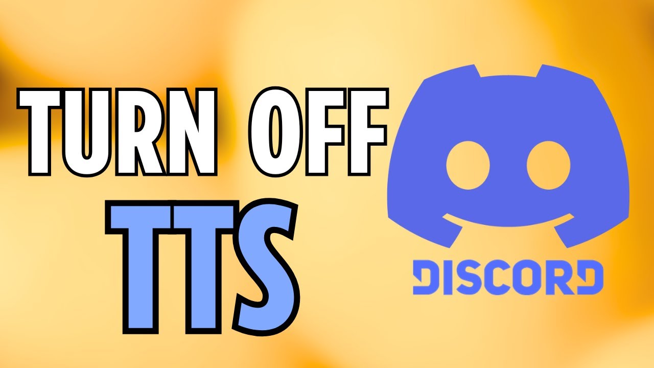 How To Turn Off Text To Speech In Discord 2025 YouTube
