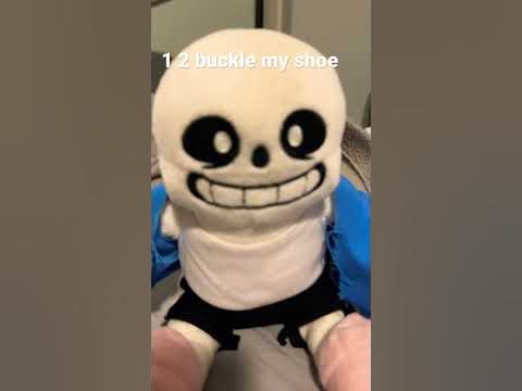 1 2 buckle my shoe but undertale sans - YouTube