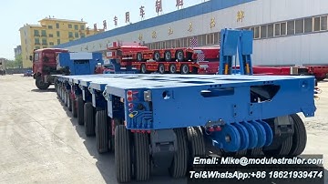 10 axle Modular Trailer, Gooseneck with 4+4+2, fully compatible with Goldhofer THP/SL modulestrailer