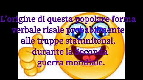 Chi ha inventato ok?