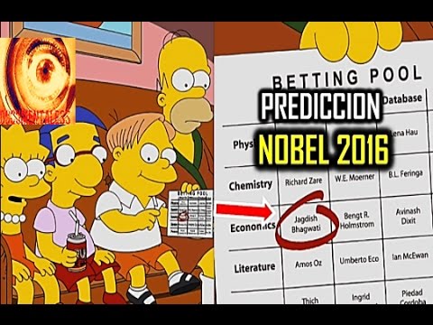 Misteriosa prediccion de los Simpson sobre los premios nobel 2016