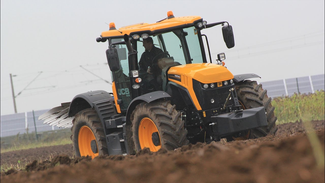 JCB Fastrac 4220 with Lemken plough in Germany +++ Take II
