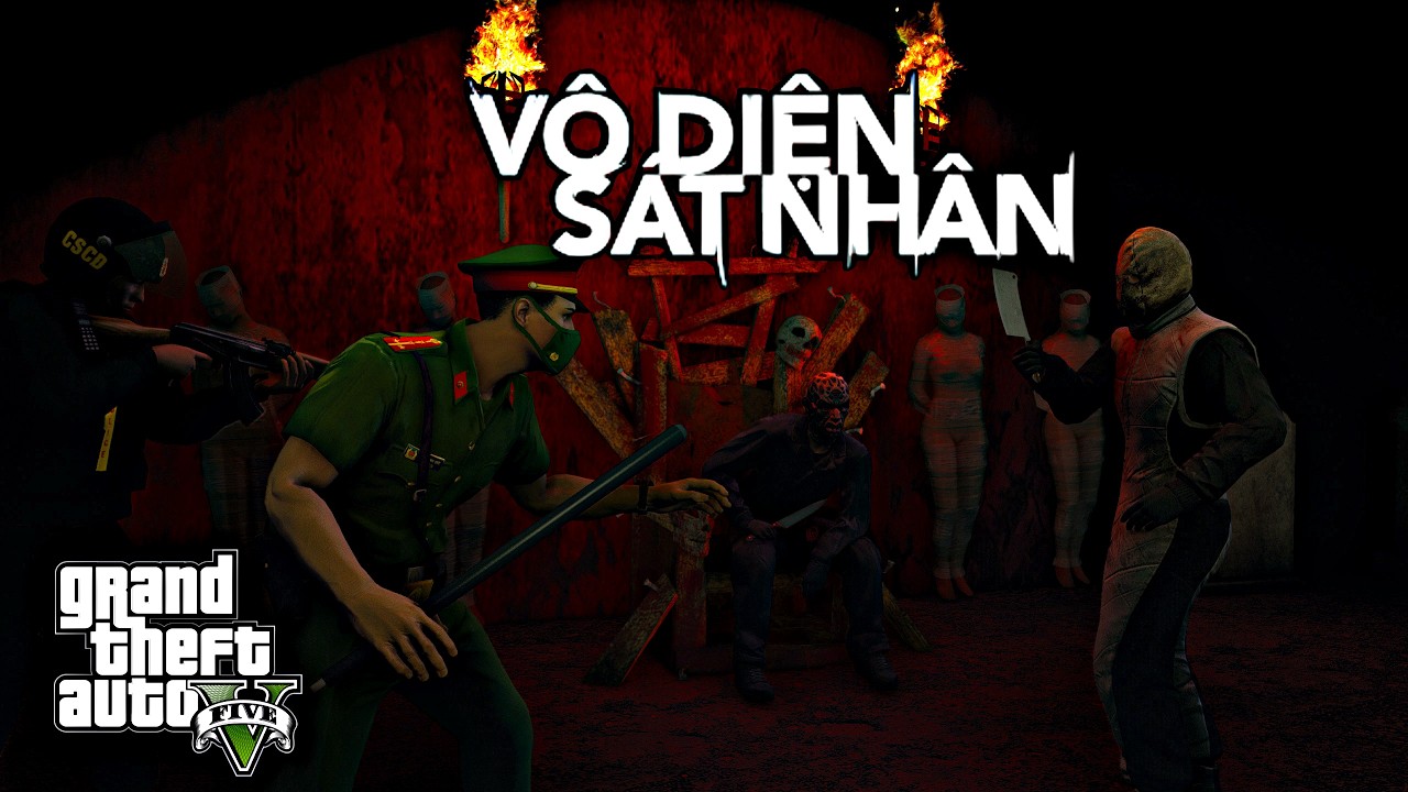 GTA V # Triệt Phá Băng Nhóm Tội Phạm Buôn Người Nguy Hiểm Tại Thành Phố | Ngọc Lâm Gaming