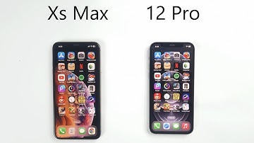 iPhone Xs Max vs iPhone 12 Pro - SPEED TEST!