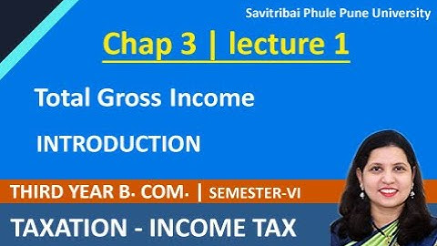 How to calculate Gross total income / Tax Liability Introduction #taxaccounting #tybcomsem6