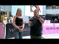 First time model @Itsmoneymo at casting in Beverly Center for VS