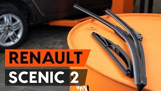 Montage Essuie-Glaces arrière et avant RENAULT SCÉNIC II (JM0/1_) : vidéo gratuit