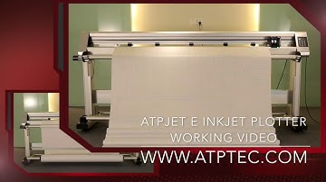 Máy in sơ đồ và cắt rập giấy ATP JET - E