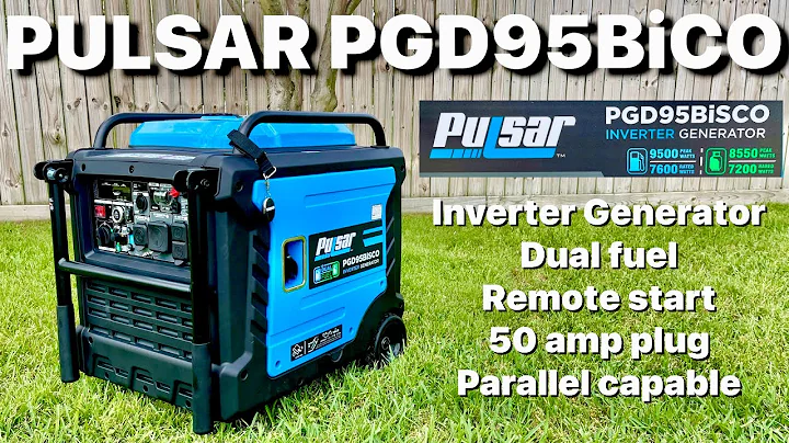 Powerful and Quiet: Pulsar 9500 Watt Dual Fuel Inverter Generator | Unboxing