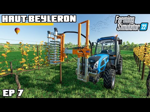 New Tractor! Vine Pruning Time | Farming Simulator 22 - Haut-Beyleron | Episode 7