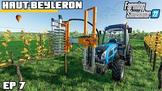 NEW TRACTOR! VINE PRUNING TIME | Farming Simulator 22 - Haut-Beyleron | Episode 7