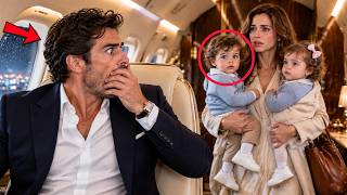 The Billionaire Boarded the Plane Furious    Until He Saw His Ex With HIS TWINS!