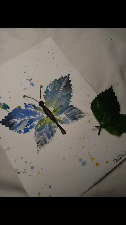 🌿✨ Titli | Watercolor Butterfly Art 🦋 #Shorts #Art  #painting #titli