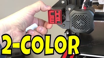 Two Color Print Using Z-Offset Plugin in Cura