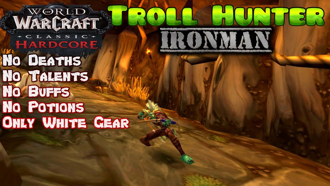 YIKES! - Classic Ironman Challenge - Troll Hunter - WoW Hardcore - Ep.27