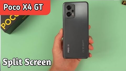 Split Screen On In Poco X4 GT, Create Dual Screen In Poco X4 GT, How To Use Floating Window In