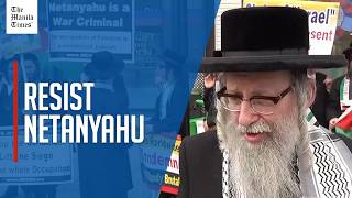 Faith-based protesters gather in DC to resist Netanyahu during his Trump meeting
Faith-based protesters gather in DC to resist Netanyahu during his Trump meeting Faith-based protesters gather in DC to resist Netanyahu during his Trump meeting