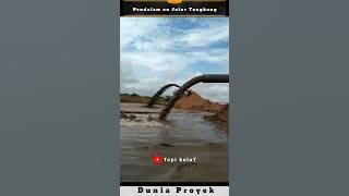TERBAYAR LUNAS! KAPAL KERUK BEROPERASI DUA! CUTTER SECTION DREDGER! DANAU TEMPE