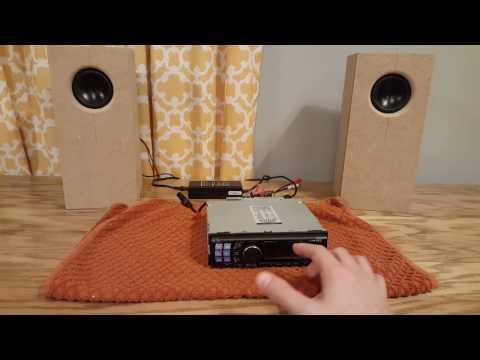 DIY - How to Make a Home Stereo from a  Car Stereo