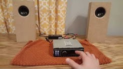 DIY - How to Make a Home Stereo from a  Car Stereo 