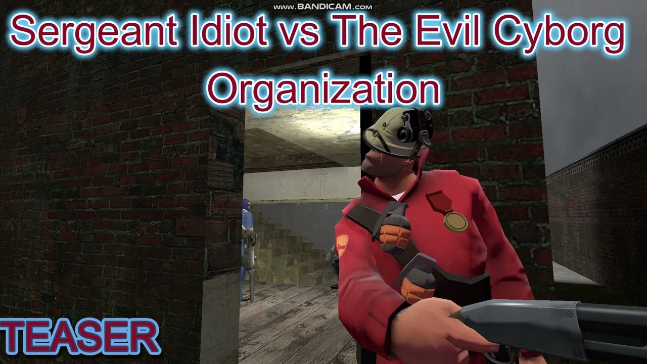 Sergeant Idiot vs The Evil Cyborg Organization Teaser