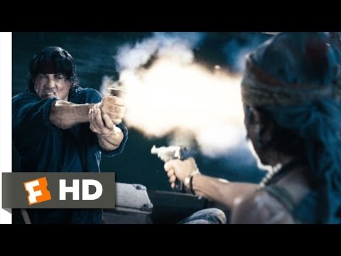 Rambo (3/12) Movie CLIP - River Pirates (2008) HD