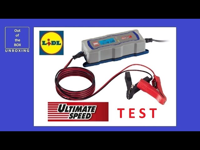 UltimateSpeed Car Battery Charger ULGD 3.8 A1 TEST (Lidl 6V 12V car  motorcycle battery 1.2Ah 120Ah) - YouTube