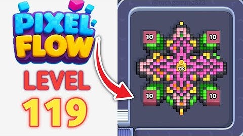 Pixel Flow Level 119 Walkthrough