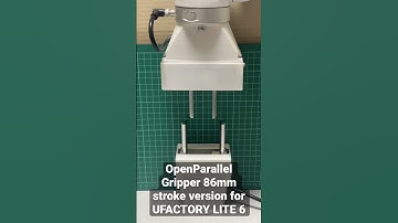 Open Parallel Gripper 86mm stroke version